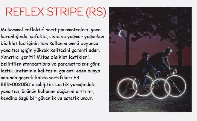 Rubena Mitas Flash 24x1.90 Bisiklet Dış Lastik ST+RS 3mm Zırhlı - Görsel 2