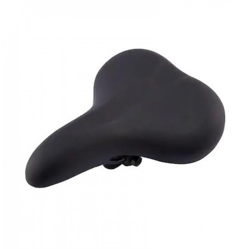 San Marino Siyah Geniş Yumuşak Rahat Bisiklet Sele - Görsel 3