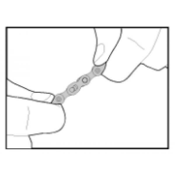 Shimano CUES Zincir CN-LG500 LINKGLIDE 126 bakla 9-10-11 Vites QUICK-LINK - Görsel 5