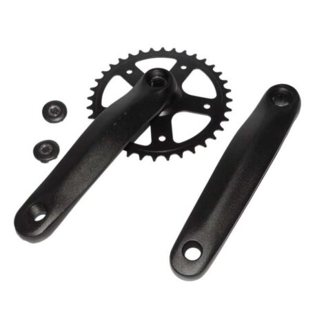 AYD Tekli Aluminyum Aynakol 32T Siyah 170mm