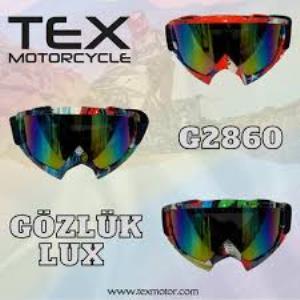 Forte GT 2860 LUX Bisiklet Motosiklet Kros Gözlük Desenli