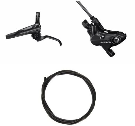 Shimano Deore BL-MT501 BR-MT520 4 Piston Ön Sol Hidrolik Fren Seti