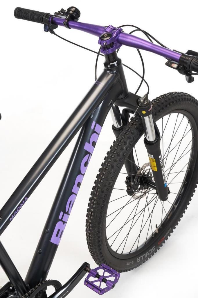 2026 Bianchi Magma 27.X Essa 27.5 Jant Bisiklet Siyah/Mor - Görsel 4