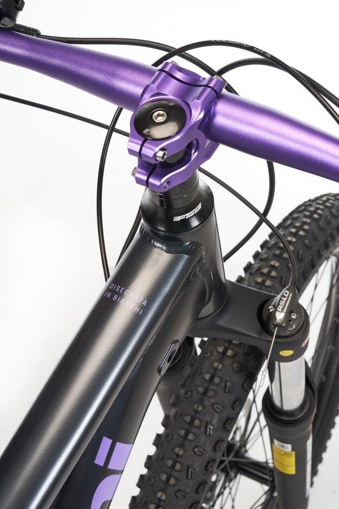 2026 Bianchi Magma 27.X Essa 27.5 Jant Bisiklet Siyah/Mor - Görsel 5