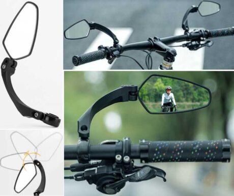 Briviga RVM-313 Gidon Bağlantılı 360° Sol Bisiklet Aynası
