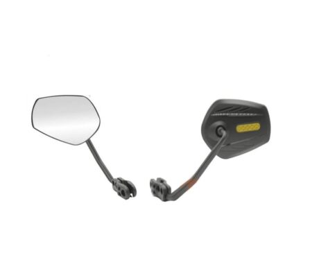 Lexis Gloss 77 Universal Optik Dış Bükey Geniş Açılı Motosiklet Kör Nokta Aynası