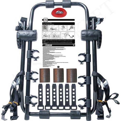 Topp Rack ACS Pro Bisiklet Taşıyıcı - 3 Bisiklet Taşıma - Görsel 2