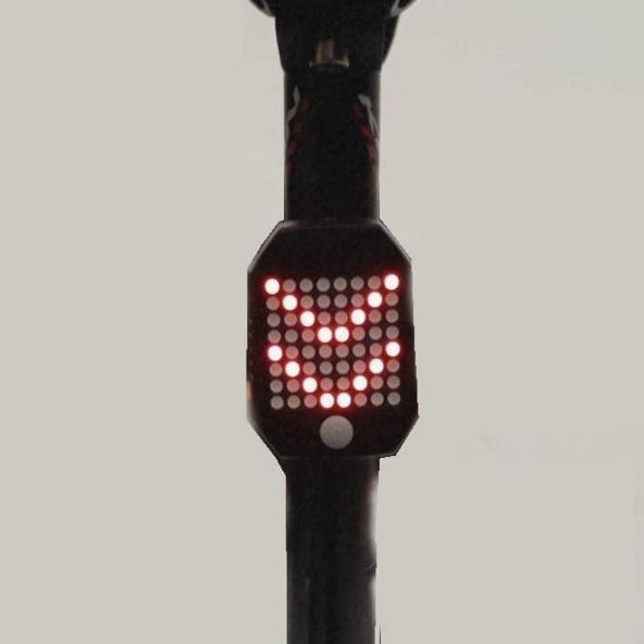 XINGCHENG 64 Chips Usb Şarjlı Hareket Sensörlü Led Sinyalli Arka Stop - Görsel 2