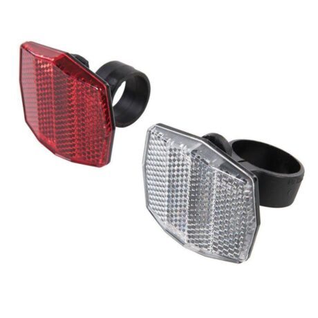 AYD Bisiklet Ön Arka Reflektör Seti Kırmızı Beyaz