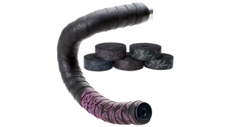 Briviga 3mm PU+EVA Gidon Bandı Sargısı Siyah/Kırmızı Desenli