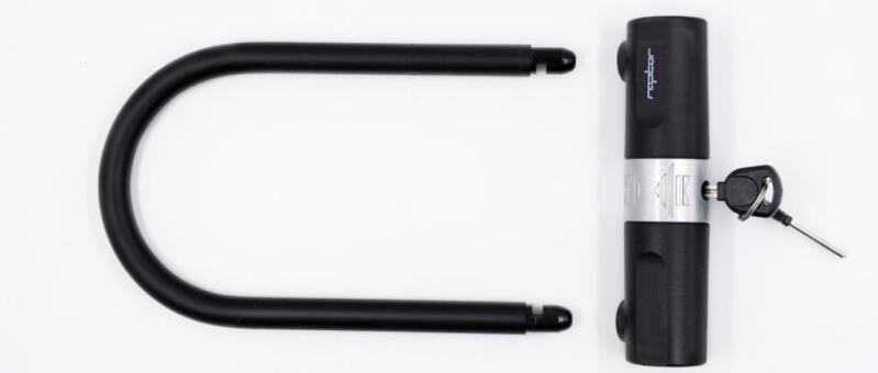 Raptor U Kilit 85×140mm Anahtarlı Siyah - Görsel 3