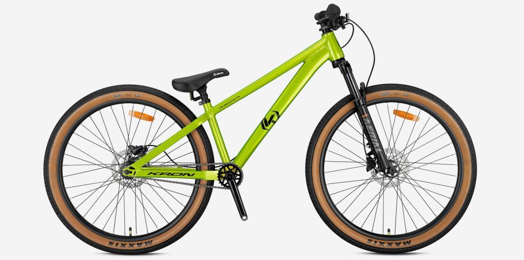 2026 Kron JUMPER 26 Dirt Jump Single Speed Bisiklet Elektrik Sarı