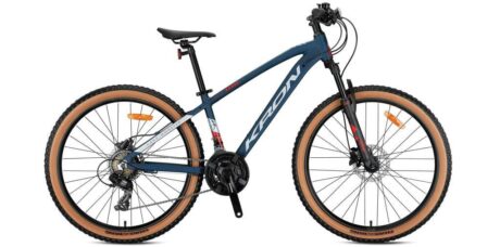 2026 Kron XC 100 H Disk 26 Jant Bisiklet Mat Lacivert/Gri/Kırmızı