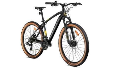 2026 Kron XC 100 H Disk 27.5 Jant Bisiklet Mat Siyah/Füme/Sarı