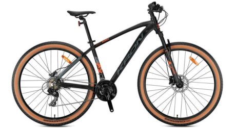 2026 Kron XC 100 H Disk 29 Jant Dağ Bisikleti Mat Siyah/Turuncu