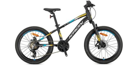 2026 Kron XC 75 M Disk 20 Jant Çocuk Bisikleti Nardo Gri/Sarı/Mavi