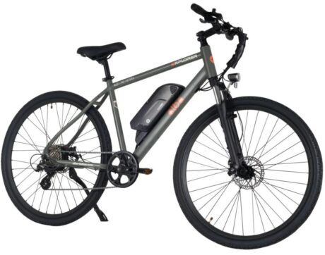 Alba Explorer Elektrikli Şehir Tur Bisikleti Haki (Led Gösterge, 7.8Ah Batarya)